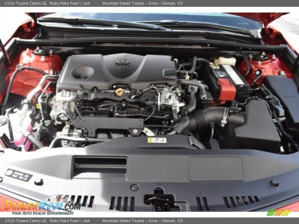 2019 Toyota Camry LE Ruby Flare Pearl / Ash Photo #31