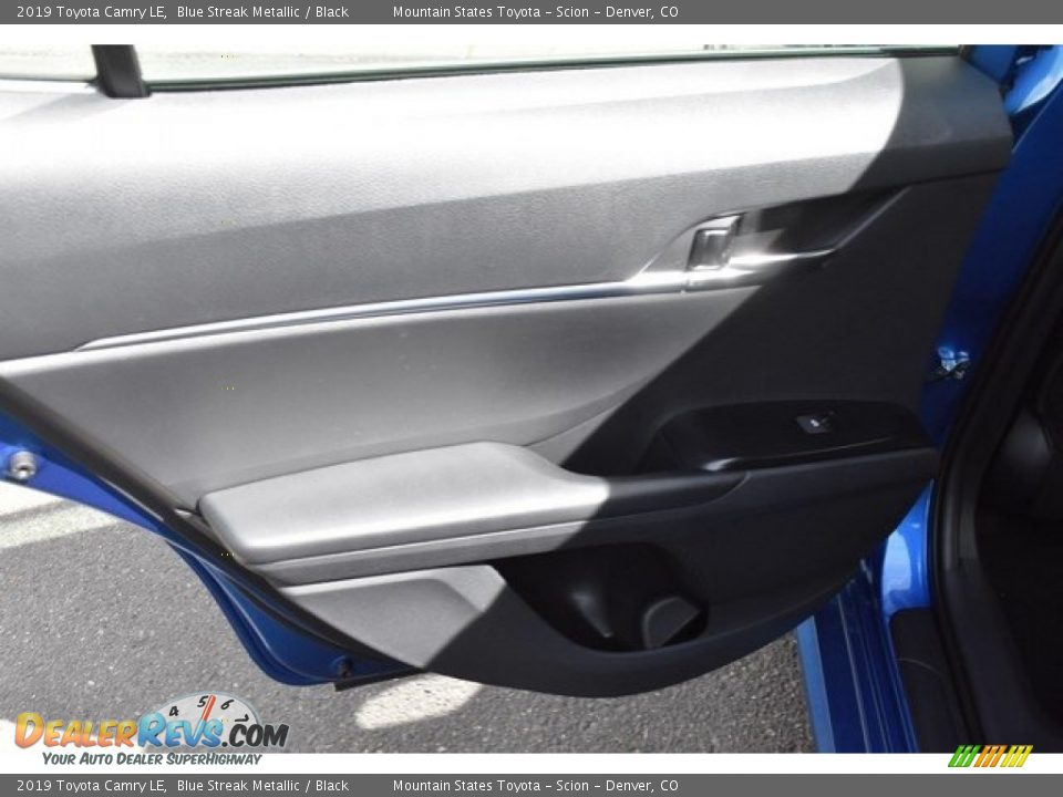 2019 Toyota Camry LE Blue Streak Metallic / Black Photo #21
