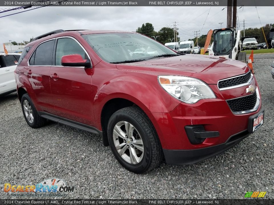2014 Chevrolet Equinox LT AWD Crystal Red Tintcoat / Light Titanium/Jet Black Photo #1
