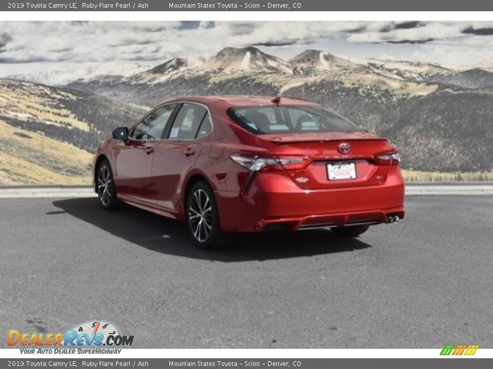 2019 Toyota Camry LE Ruby Flare Pearl / Ash Photo #3