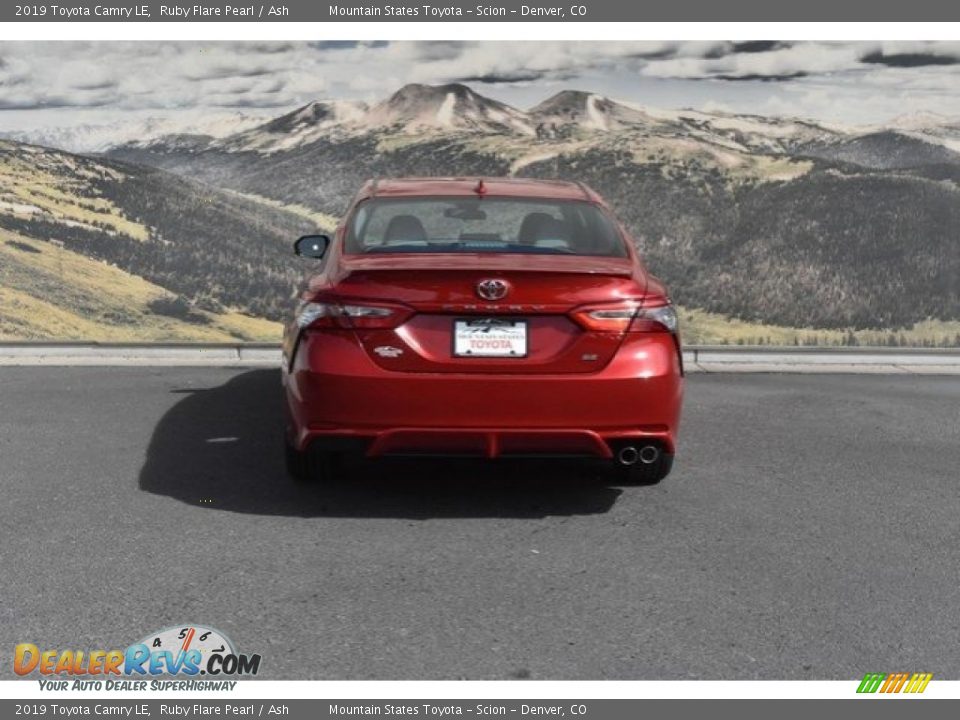 2019 Toyota Camry LE Ruby Flare Pearl / Ash Photo #4