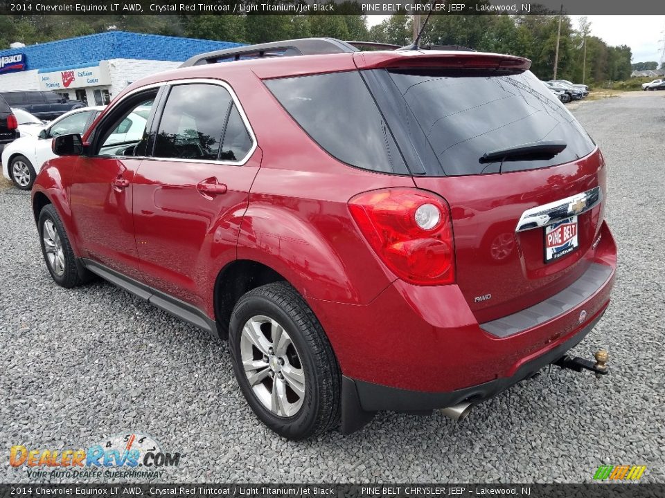 2014 Chevrolet Equinox LT AWD Crystal Red Tintcoat / Light Titanium/Jet Black Photo #2