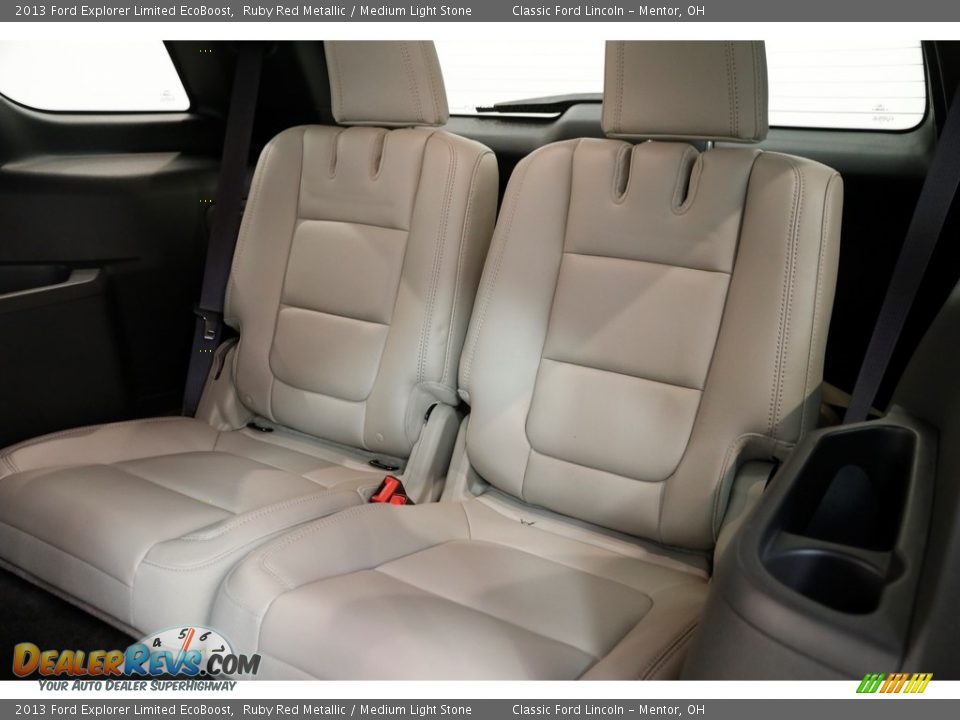 2013 Ford Explorer Limited EcoBoost Ruby Red Metallic / Medium Light Stone Photo #18