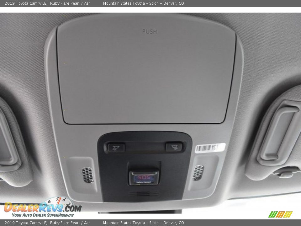 2019 Toyota Camry LE Ruby Flare Pearl / Ash Photo #9