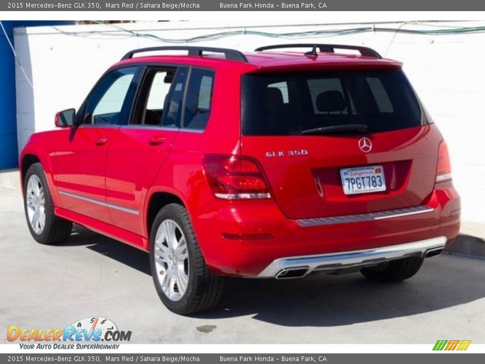 2015 Mercedes-Benz GLK 350 Mars Red / Sahara Beige/Mocha Photo #2