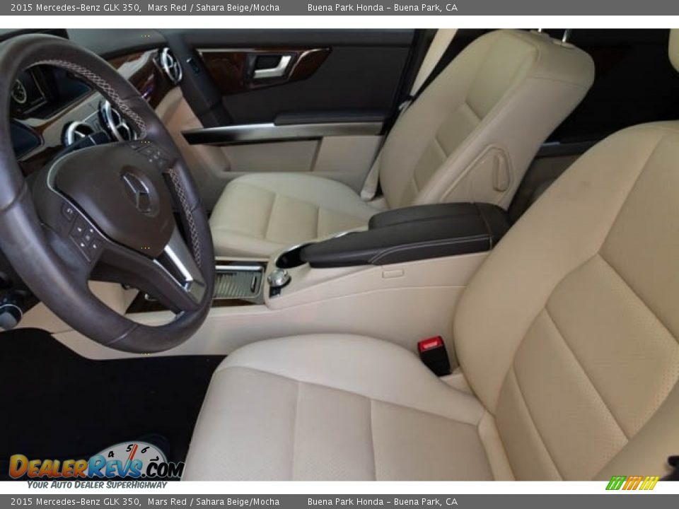 2015 Mercedes-Benz GLK 350 Mars Red / Sahara Beige/Mocha Photo #3