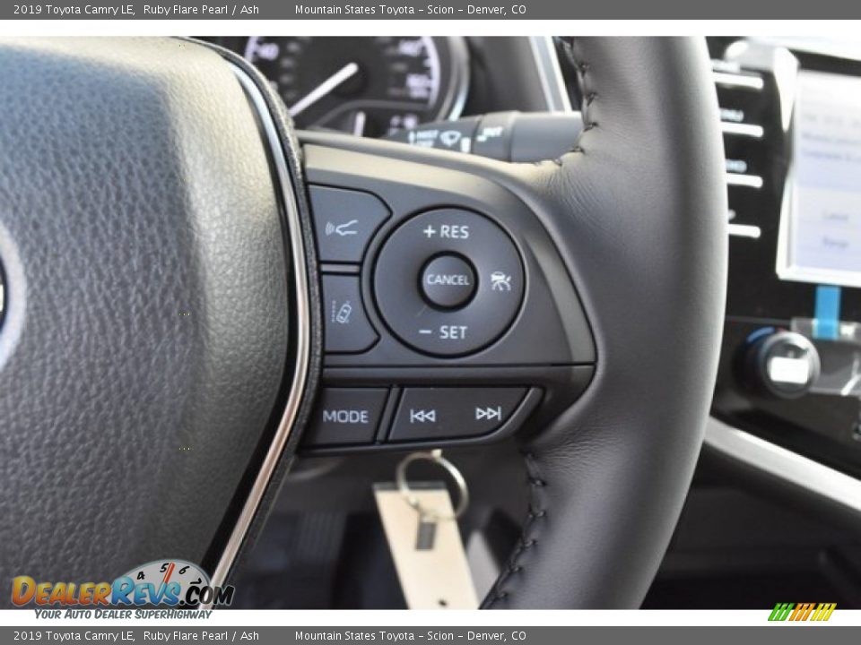 2019 Toyota Camry LE Ruby Flare Pearl / Ash Photo #27