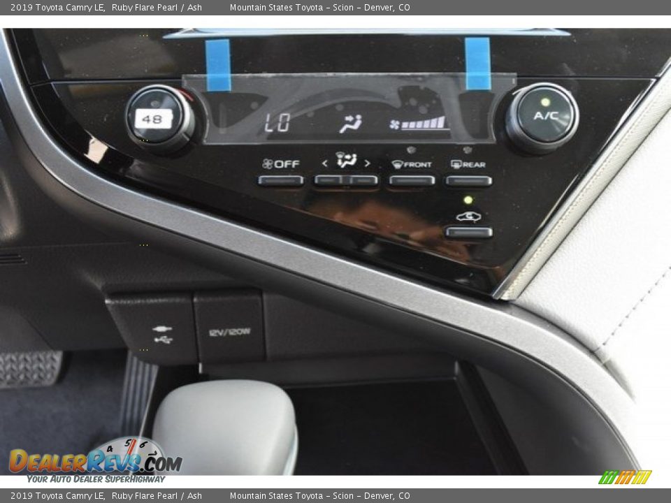 2019 Toyota Camry LE Ruby Flare Pearl / Ash Photo #29