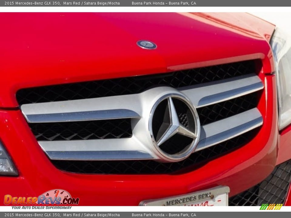 2015 Mercedes-Benz GLK 350 Mars Red / Sahara Beige/Mocha Photo #8