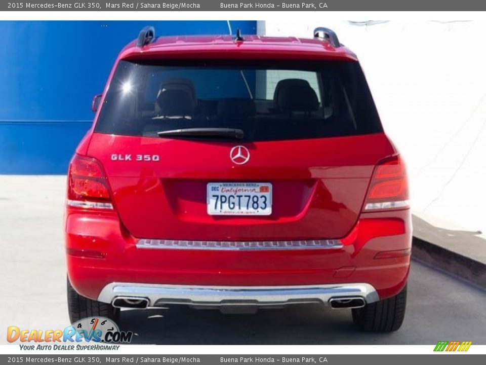 2015 Mercedes-Benz GLK 350 Mars Red / Sahara Beige/Mocha Photo #10