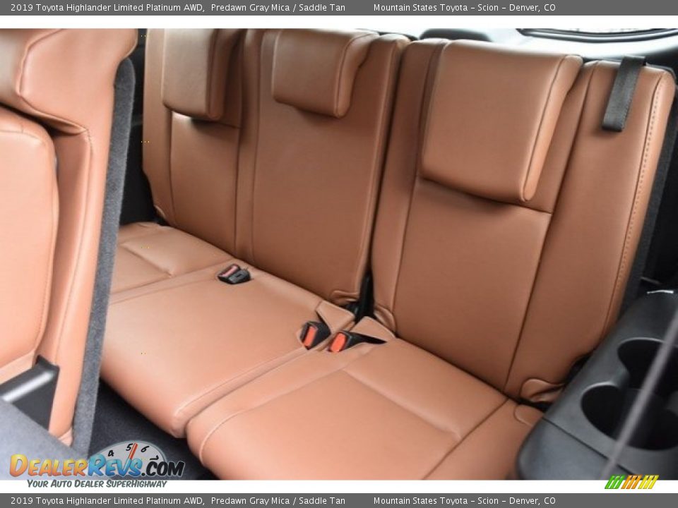 2019 Toyota Highlander Limited Platinum AWD Predawn Gray Mica / Saddle Tan Photo #18