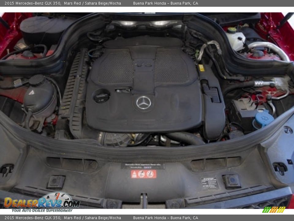 2015 Mercedes-Benz GLK 350 Mars Red / Sahara Beige/Mocha Photo #33