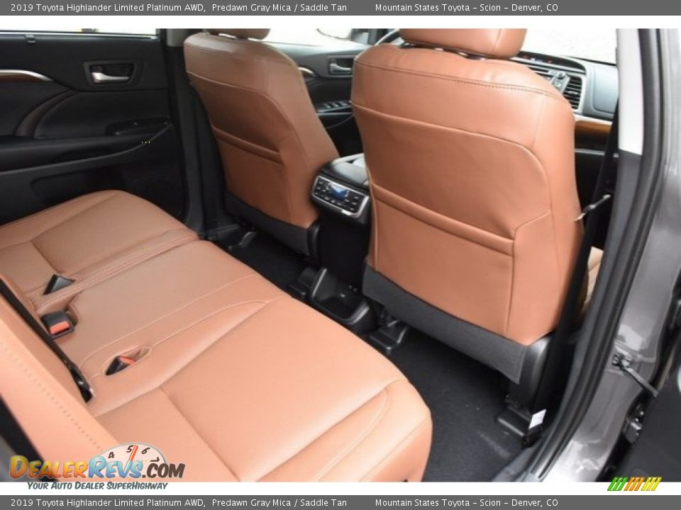 2019 Toyota Highlander Limited Platinum AWD Predawn Gray Mica / Saddle Tan Photo #19
