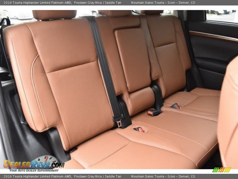 2019 Toyota Highlander Limited Platinum AWD Predawn Gray Mica / Saddle Tan Photo #21