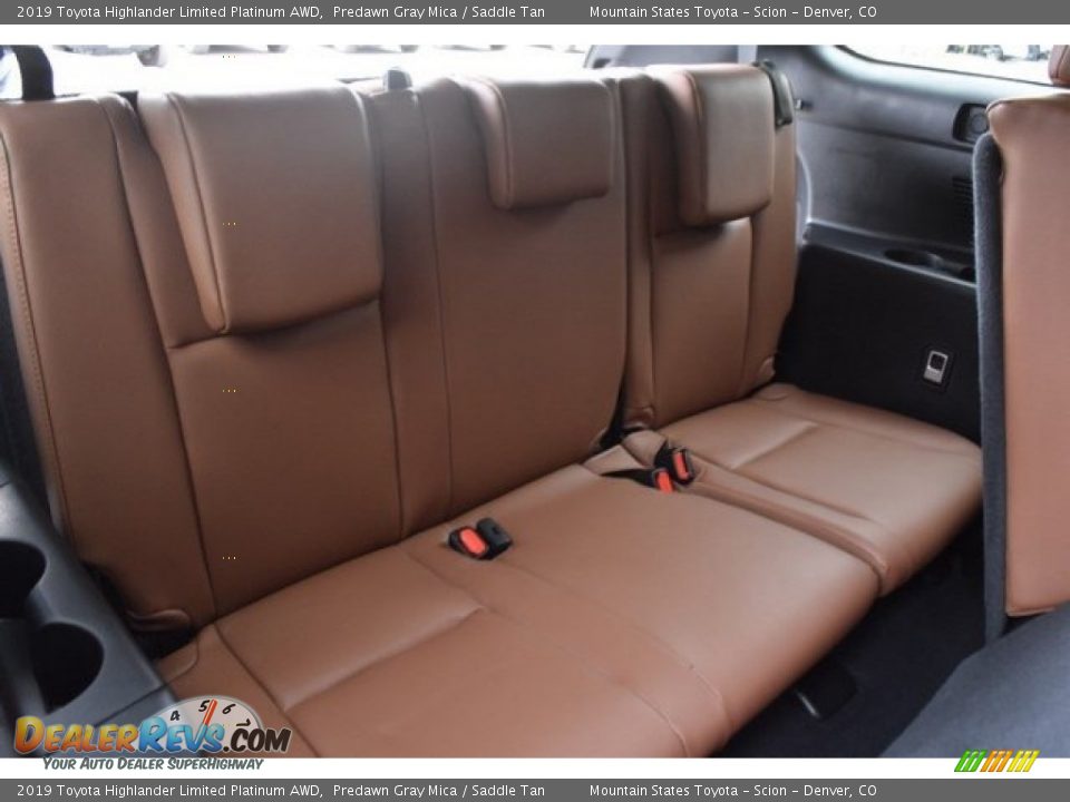 2019 Toyota Highlander Limited Platinum AWD Predawn Gray Mica / Saddle Tan Photo #26