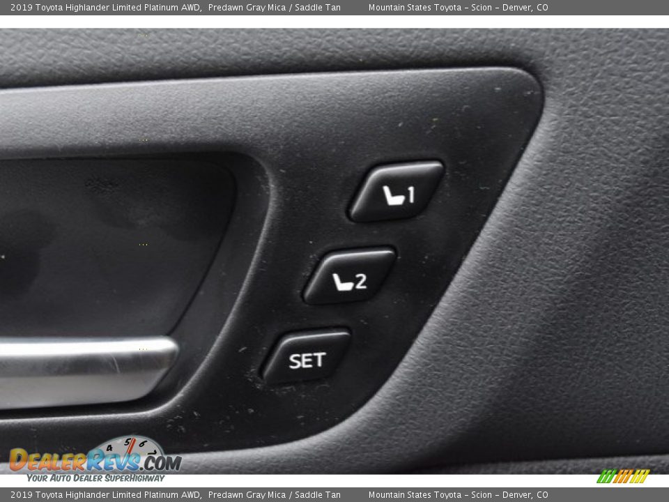 2019 Toyota Highlander Limited Platinum AWD Predawn Gray Mica / Saddle Tan Photo #28