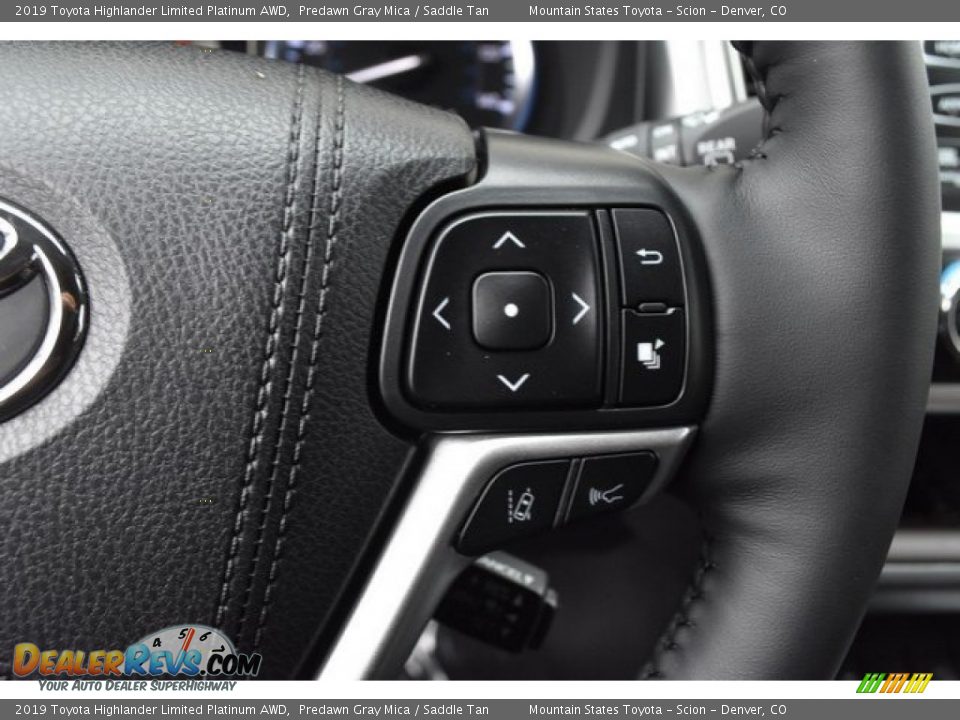2019 Toyota Highlander Limited Platinum AWD Predawn Gray Mica / Saddle Tan Photo #31