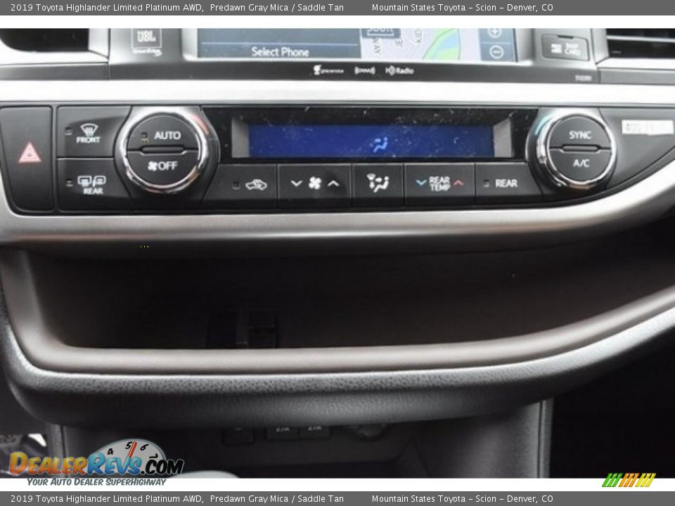 2019 Toyota Highlander Limited Platinum AWD Predawn Gray Mica / Saddle Tan Photo #33