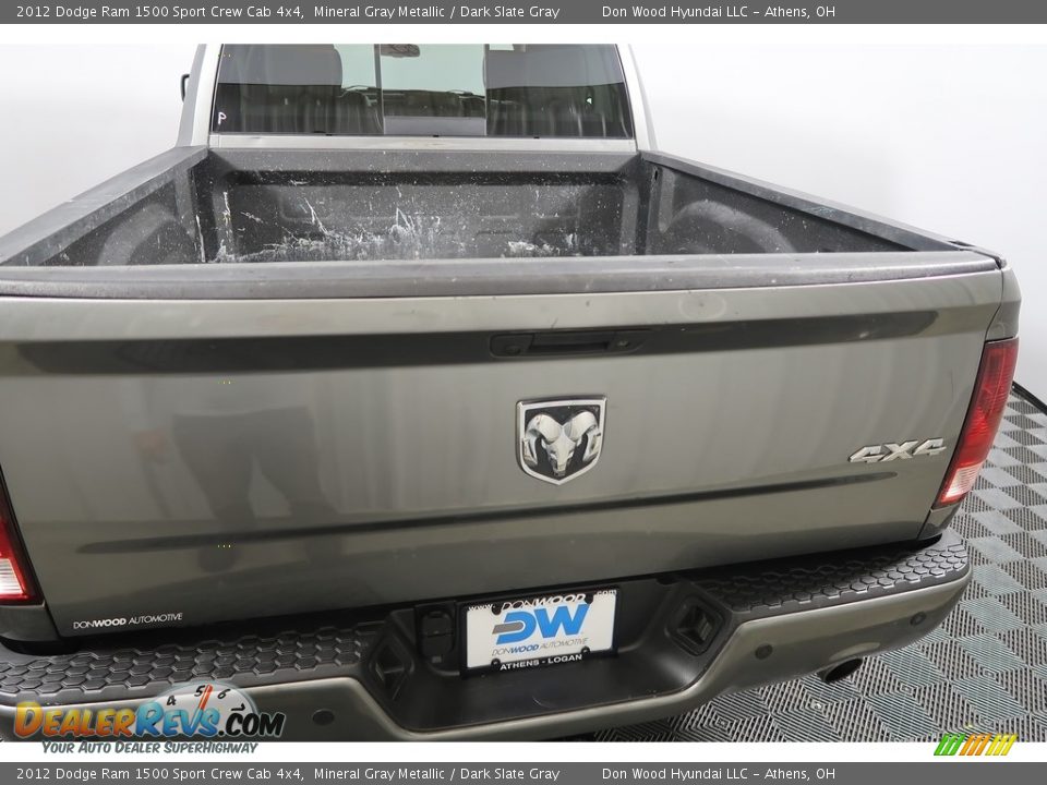2012 Dodge Ram 1500 Sport Crew Cab 4x4 Mineral Gray Metallic / Dark Slate Gray Photo #10