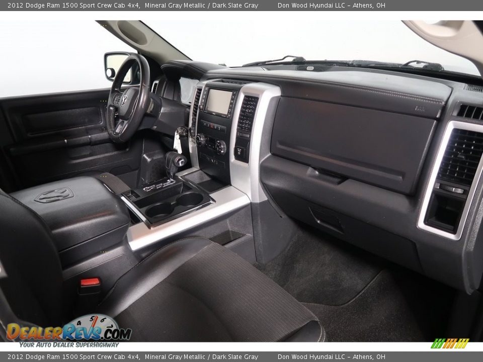 2012 Dodge Ram 1500 Sport Crew Cab 4x4 Mineral Gray Metallic / Dark Slate Gray Photo #13