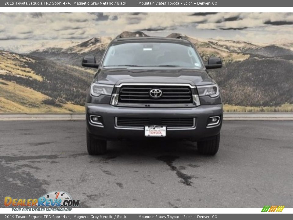 2019 Toyota Sequoia TRD Sport 4x4 Magnetic Gray Metallic / Black Photo #2