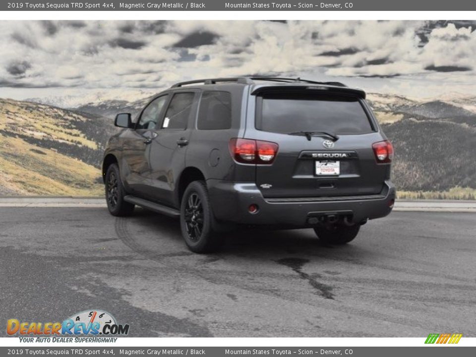 2019 Toyota Sequoia TRD Sport 4x4 Magnetic Gray Metallic / Black Photo #3