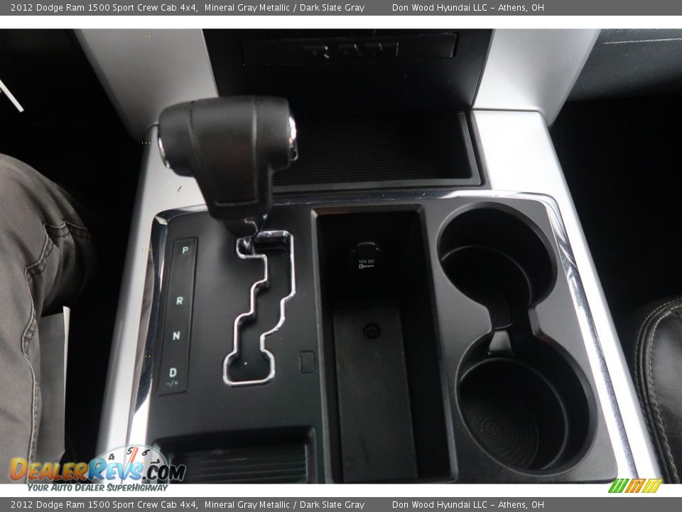 2012 Dodge Ram 1500 Sport Crew Cab 4x4 Mineral Gray Metallic / Dark Slate Gray Photo #23