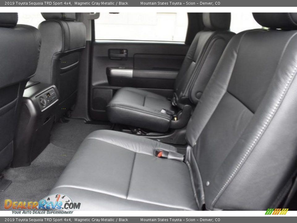 Rear Seat of 2019 Toyota Sequoia TRD Sport 4x4 Photo #15