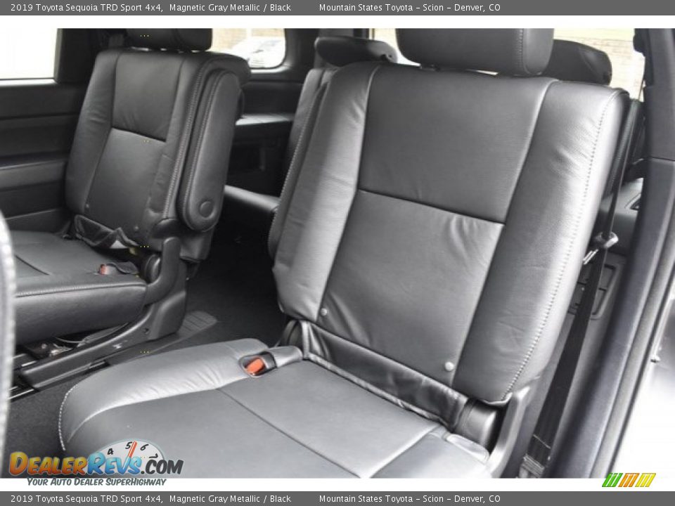 Rear Seat of 2019 Toyota Sequoia TRD Sport 4x4 Photo #16