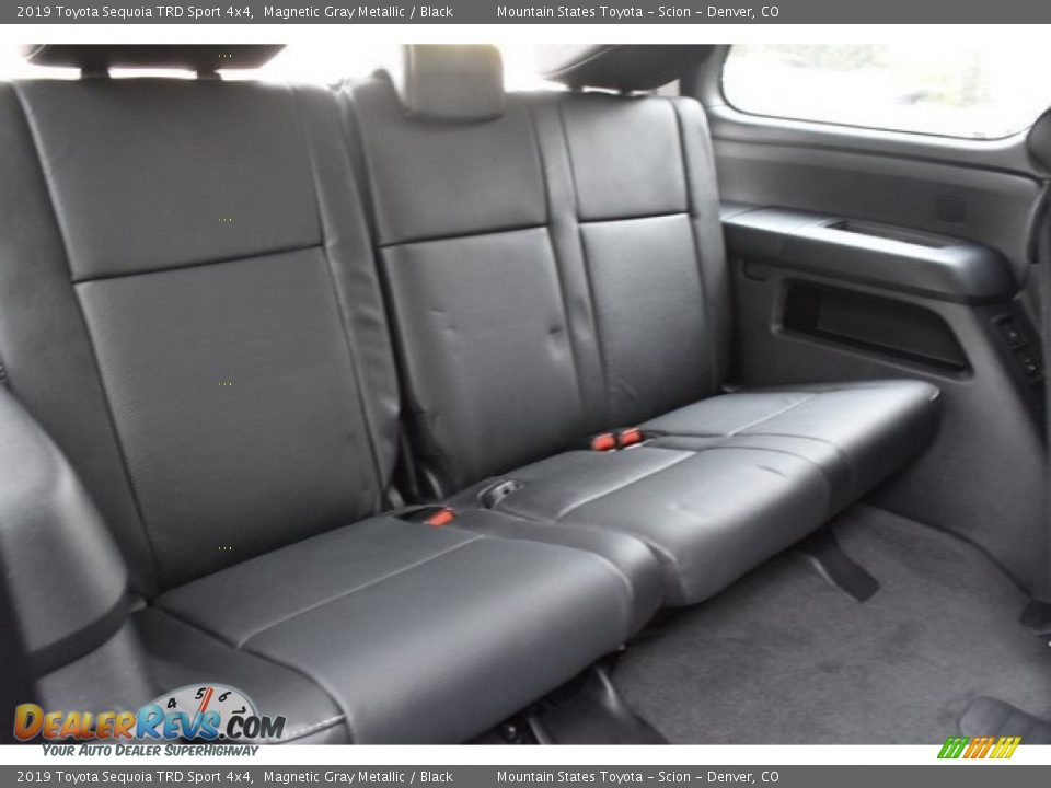 Rear Seat of 2019 Toyota Sequoia TRD Sport 4x4 Photo #21