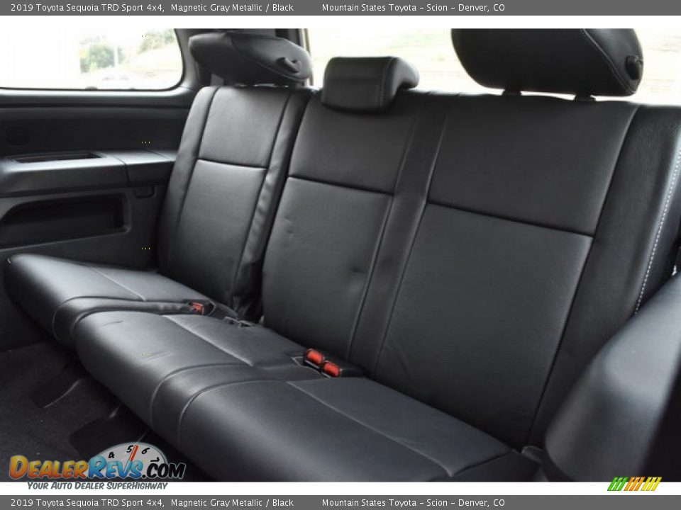 Rear Seat of 2019 Toyota Sequoia TRD Sport 4x4 Photo #22