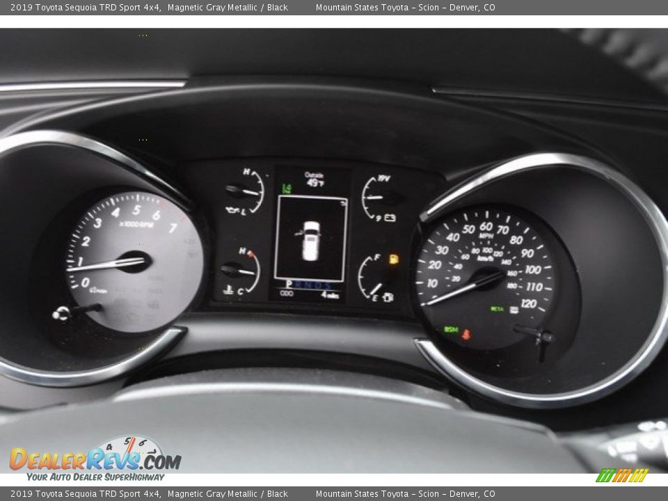 2019 Toyota Sequoia TRD Sport 4x4 Gauges Photo #30