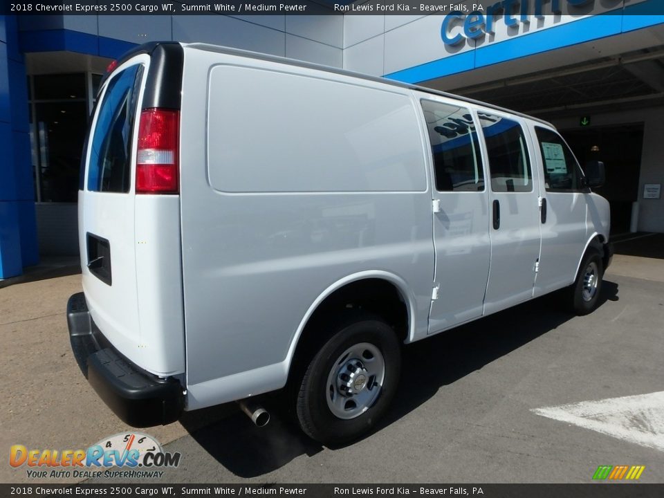 2018 Chevrolet Express 2500 Cargo WT Summit White / Medium Pewter Photo #5