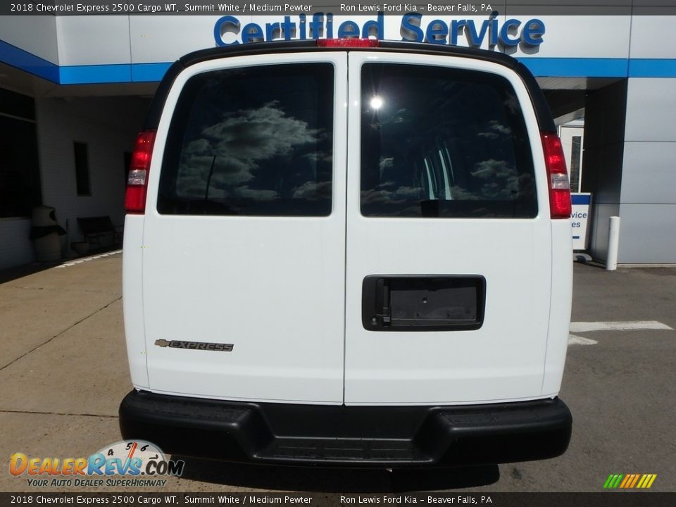2018 Chevrolet Express 2500 Cargo WT Summit White / Medium Pewter Photo #6
