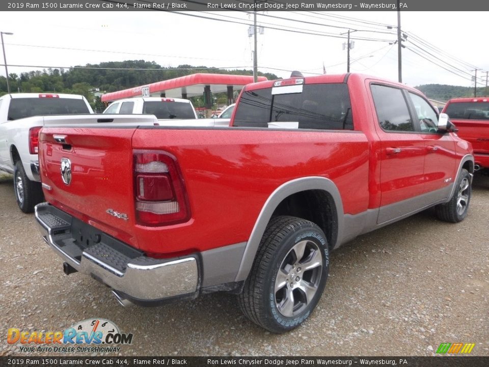 2019 Ram 1500 Laramie Crew Cab 4x4 Flame Red / Black Photo #4