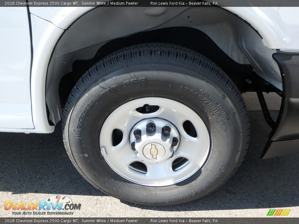 2018 Chevrolet Express 2500 Cargo WT Summit White / Medium Pewter Photo #13