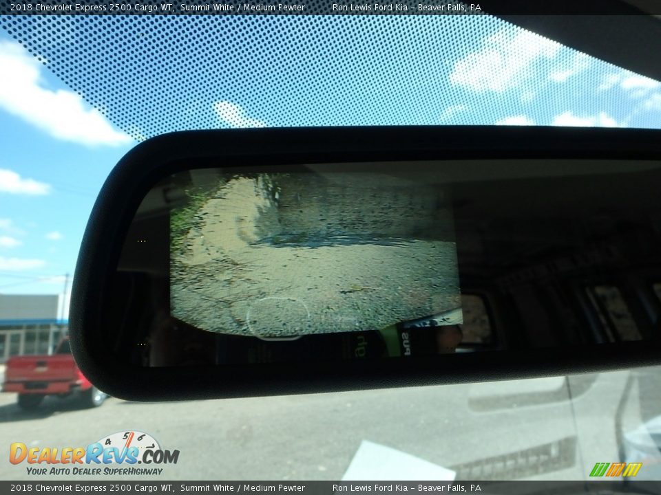 2018 Chevrolet Express 2500 Cargo WT Summit White / Medium Pewter Photo #14