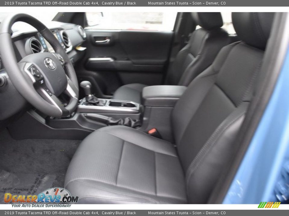 2019 Toyota Tacoma TRD Off-Road Double Cab 4x4 Cavalry Blue / Black Photo #6