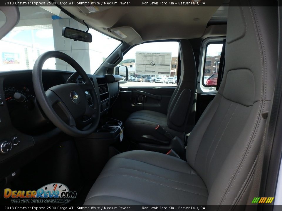 2018 Chevrolet Express 2500 Cargo WT Summit White / Medium Pewter Photo #15