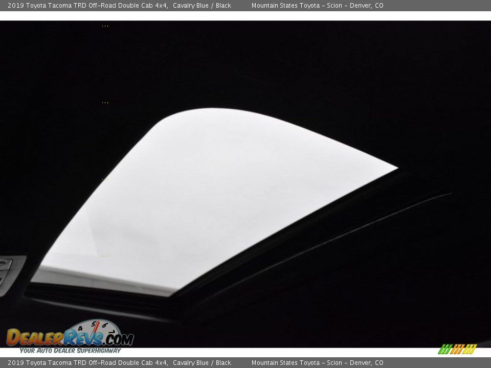 2019 Toyota Tacoma TRD Off-Road Double Cab 4x4 Cavalry Blue / Black Photo #9