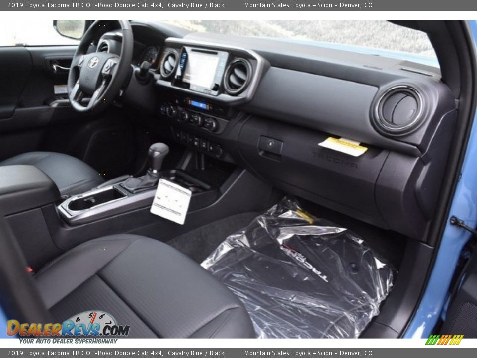 2019 Toyota Tacoma TRD Off-Road Double Cab 4x4 Cavalry Blue / Black Photo #11