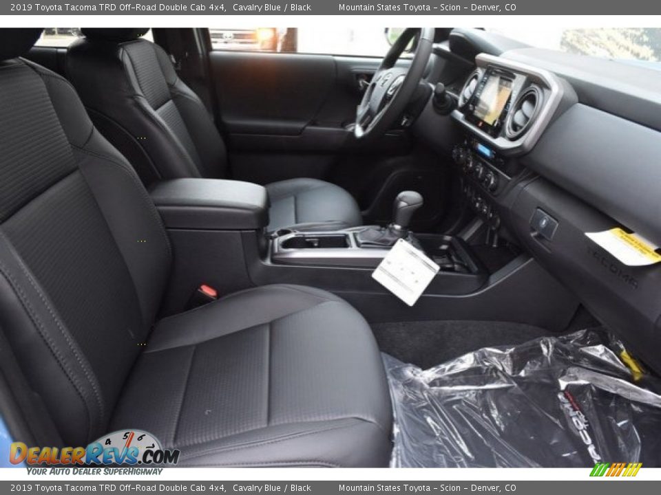 2019 Toyota Tacoma TRD Off-Road Double Cab 4x4 Cavalry Blue / Black Photo #12