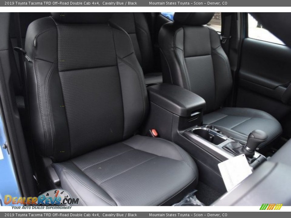 2019 Toyota Tacoma TRD Off-Road Double Cab 4x4 Cavalry Blue / Black Photo #13