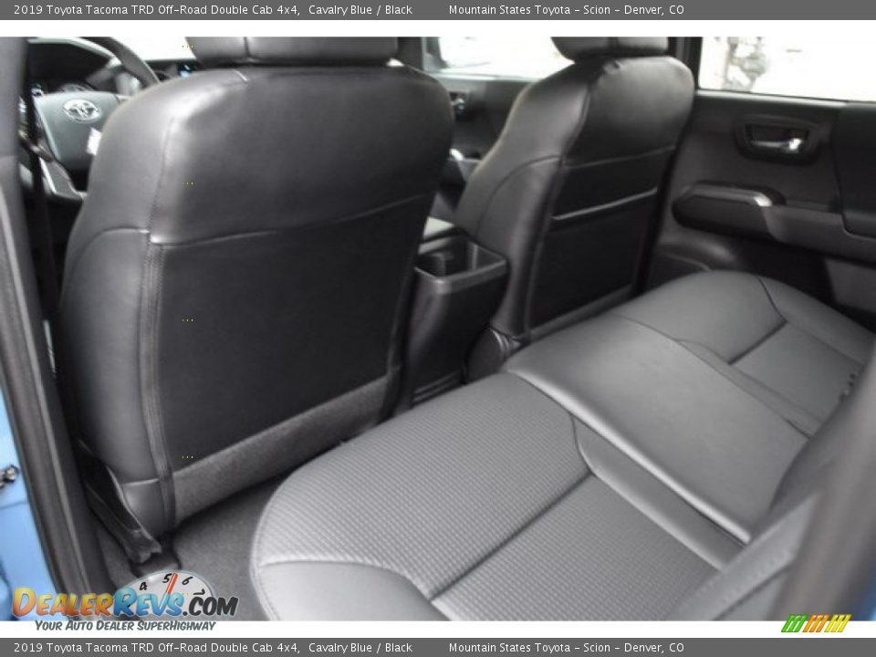 2019 Toyota Tacoma TRD Off-Road Double Cab 4x4 Cavalry Blue / Black Photo #14
