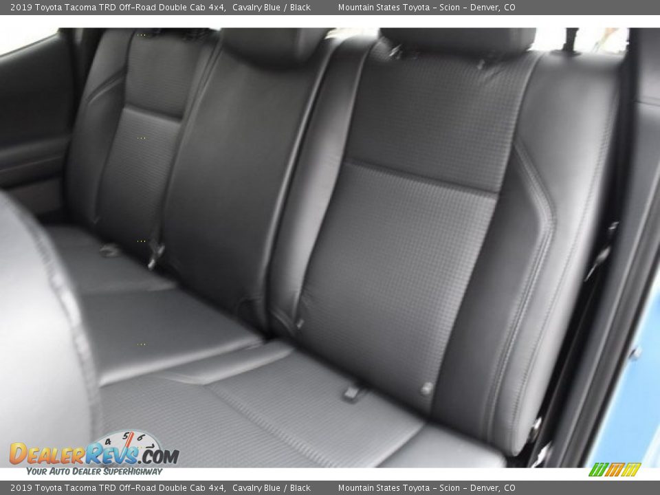 2019 Toyota Tacoma TRD Off-Road Double Cab 4x4 Cavalry Blue / Black Photo #16