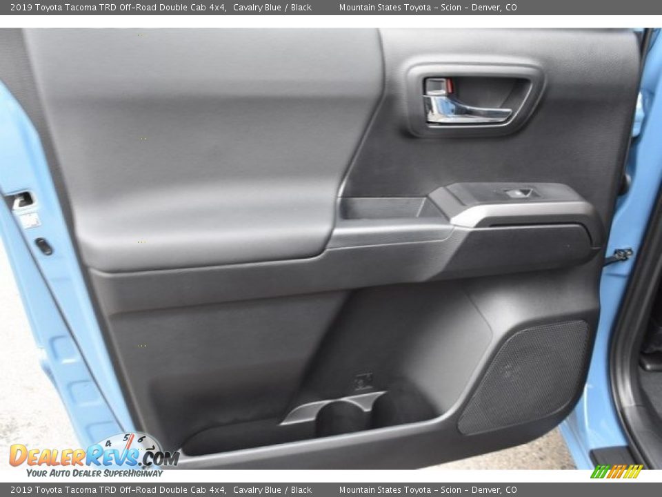 2019 Toyota Tacoma TRD Off-Road Double Cab 4x4 Cavalry Blue / Black Photo #21