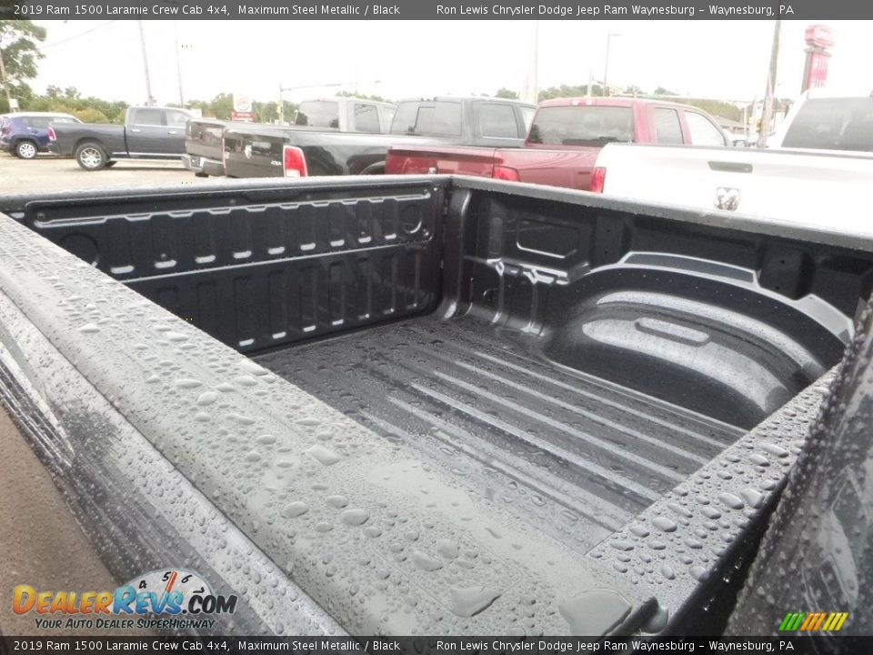 2019 Ram 1500 Laramie Crew Cab 4x4 Maximum Steel Metallic / Black Photo #6