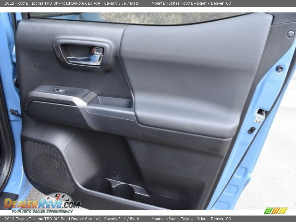 2019 Toyota Tacoma TRD Off-Road Double Cab 4x4 Cavalry Blue / Black Photo #23