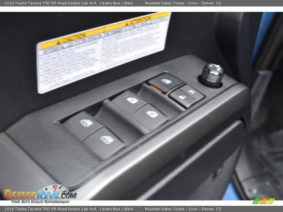 2019 Toyota Tacoma TRD Off-Road Double Cab 4x4 Cavalry Blue / Black Photo #24