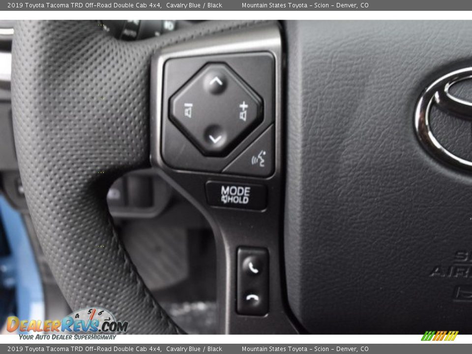 2019 Toyota Tacoma TRD Off-Road Double Cab 4x4 Cavalry Blue / Black Photo #26